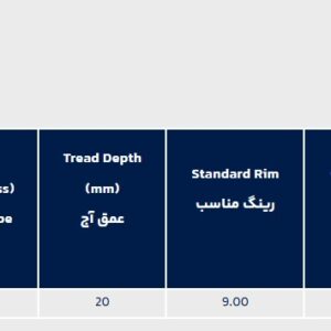 هیکسی سایز 315/70R22.5 آج H55D لایه 18 PR مناسب همه محورها محصول چین سال 2024