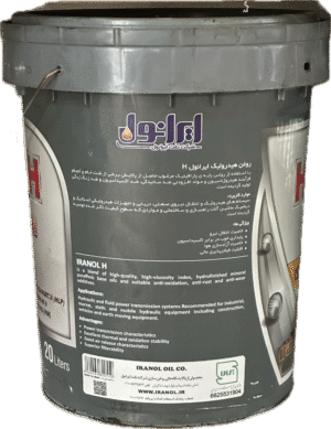 روغن هيدروليك ايرانول H68 چليك پلاستيكي(20لیتری)