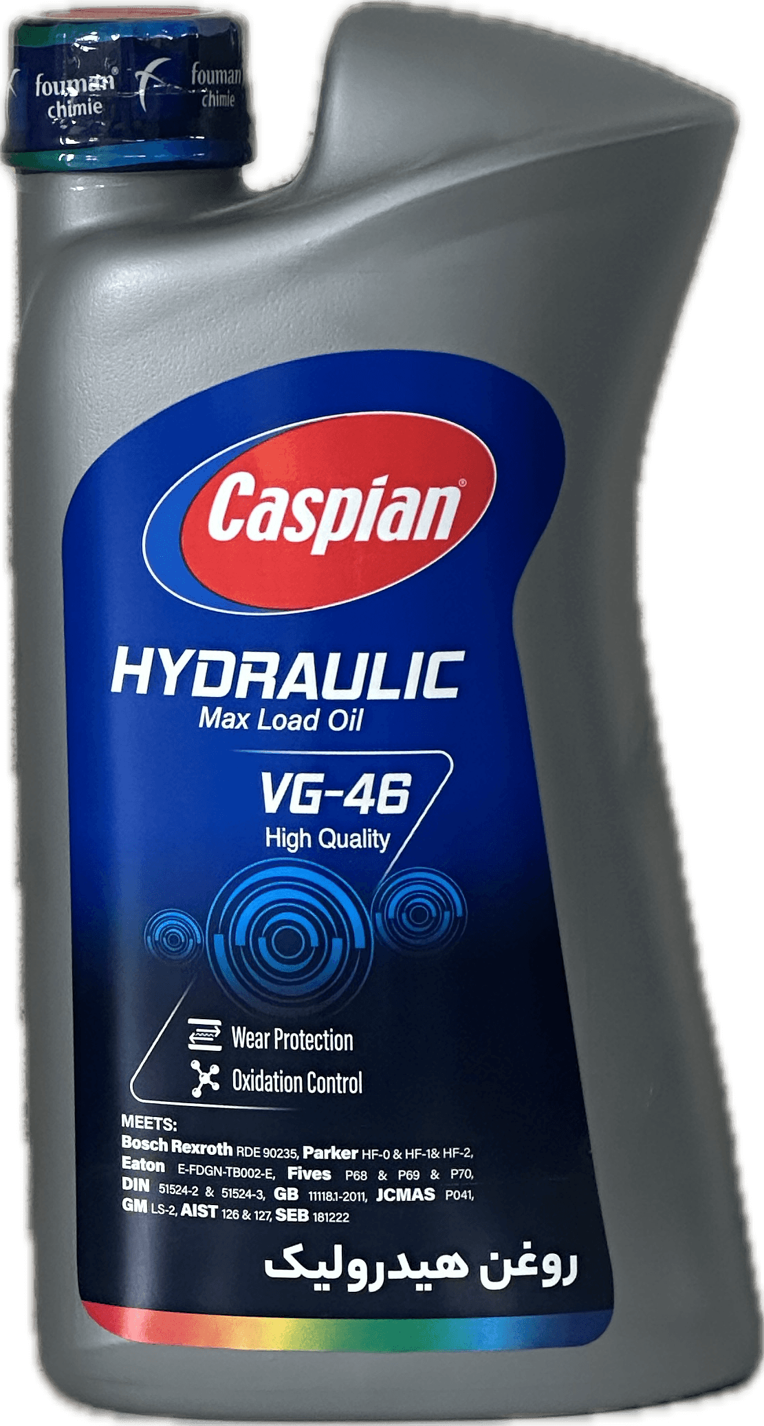 روغن موتورروغن هيدروليك ISO VG 46 HL كاسپين - كوارت - 16عددي