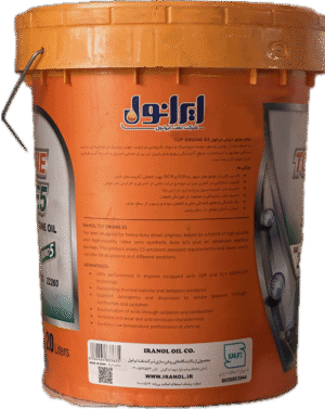 روغن ايرانول تاپ انجين E5-20W50 بيست ليتري