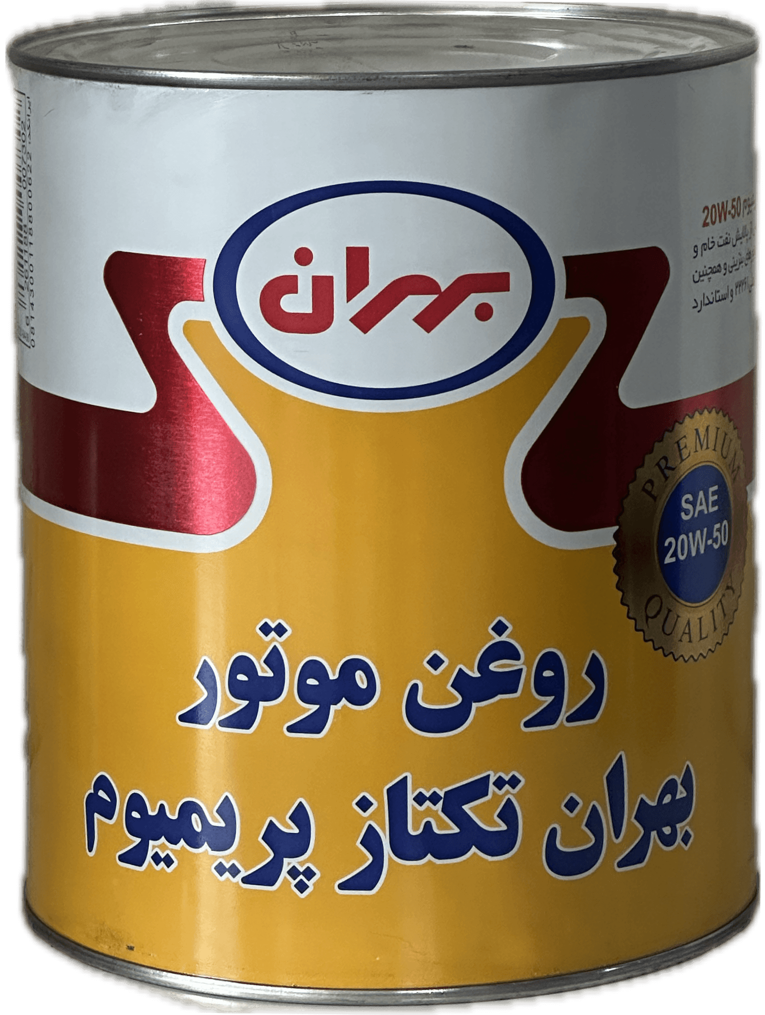 روغن موتور بهران تكتاز پريميوم 20w50 گالن