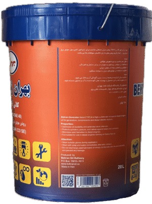 روغن موتور بهران ژنراتور كلاس 150- I چليك( SAE 40) بیست لیتری