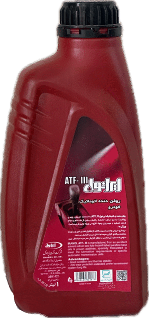 روغن دنده هيدروليك ايرانول ATF III يك ليتر