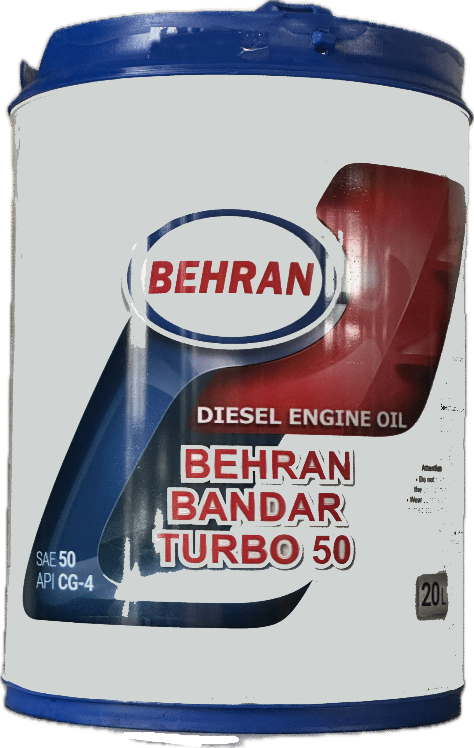 روغن بهران سوپرتوربوران 20W50 چليك بیست لیتری - Image 2